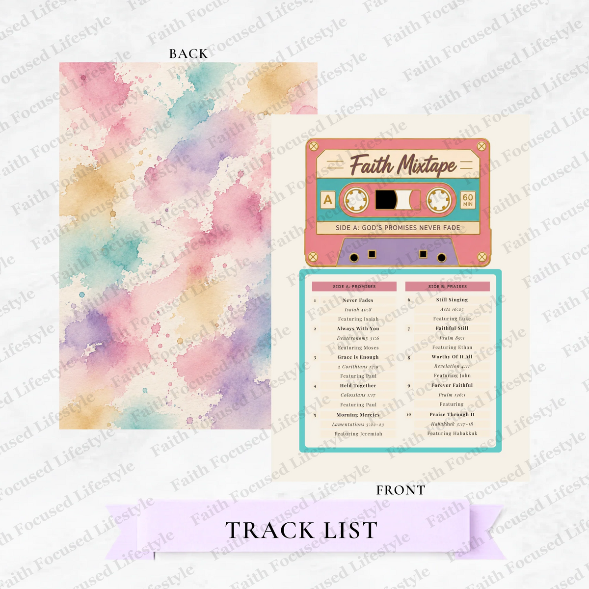 Faith Mixtape Buy All Bundle - product photo 8 - watermarked