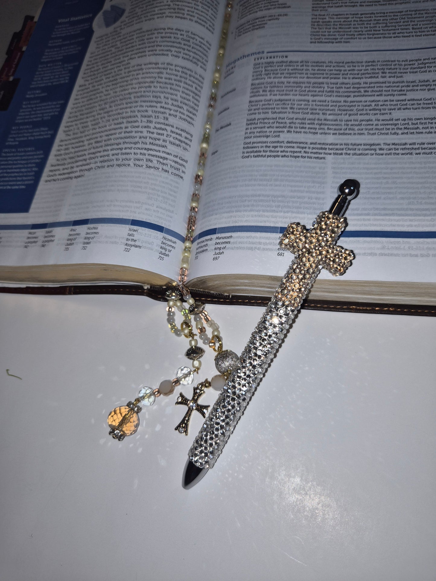 The Resurrection Bundle – Cross Pen & Beaded Bookmark Set