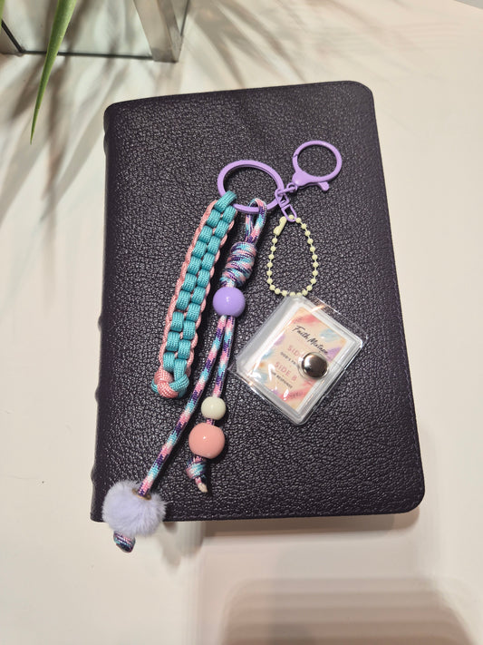 Faith Mixtape Mini Devotional cover - pocket-sized Scripture keepsake booklet - Faith Focused Lifestyle