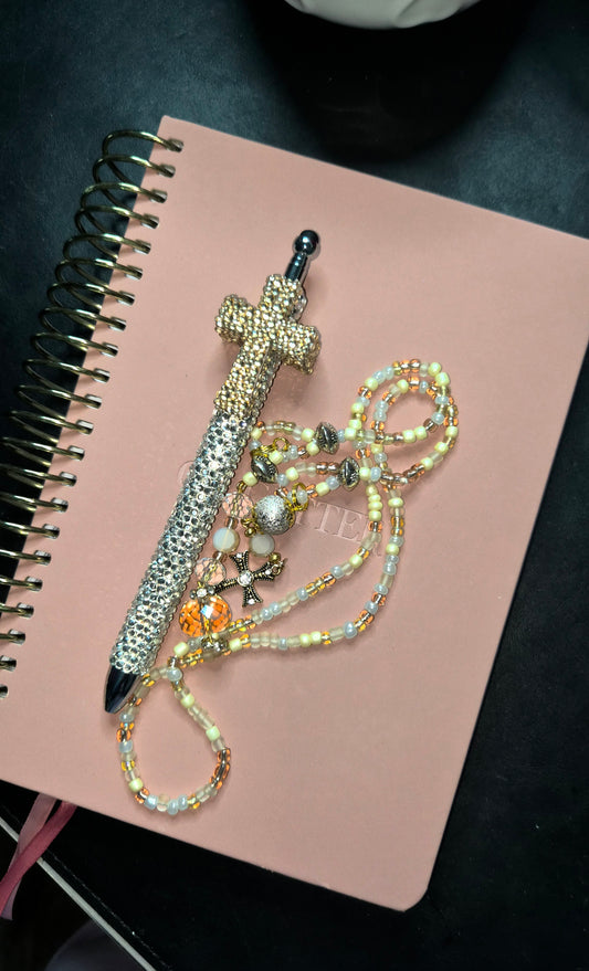 The Resurrection Bundle – Cross Pen & Beaded Bookmark Set