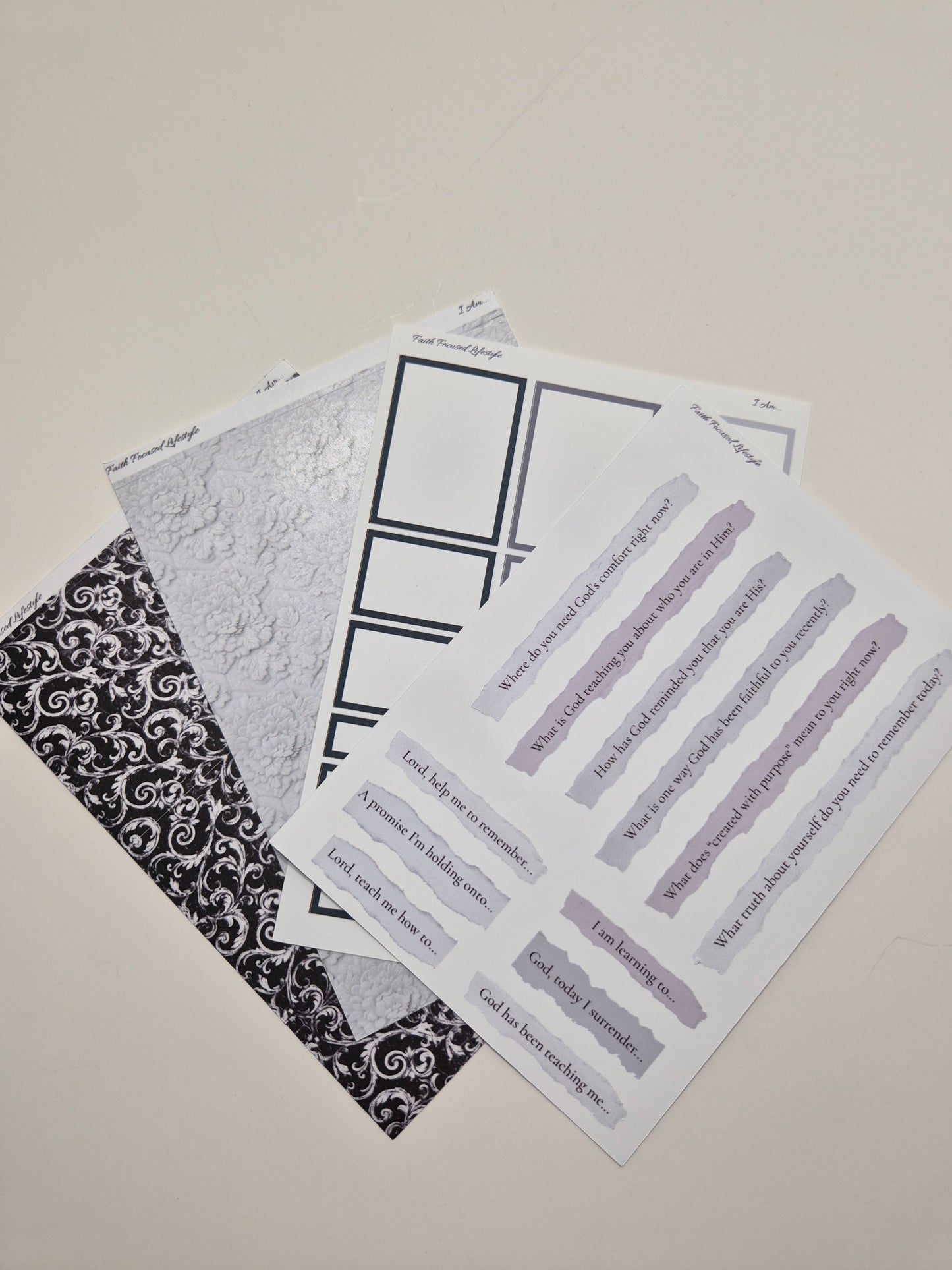 I Am… Bible Journaling Pack